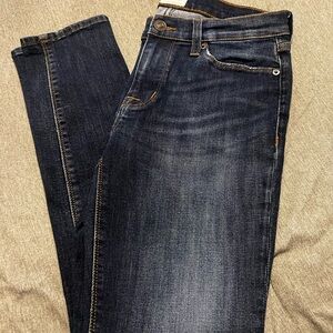 Dark Blue Ankle Krista Super Skinny Hudson jeans
